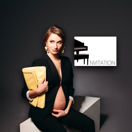 Uitnodiging voor vip van Piano Concert