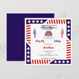 Uitnodiging voor visbraadfeest op USA 250ste verja