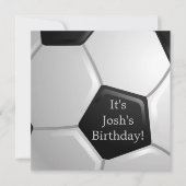 Uitnodiging voor voetbal (Voorkant)