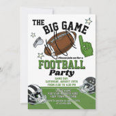 Uitnodiging voor voetbalfeest (Voorkant)