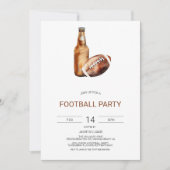 Uitnodiging voor voetbalfeest, De grote wedstrijd (Voorkant)