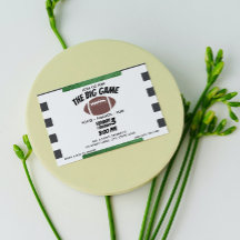 Uitnodiging voor Voetbalfeestje