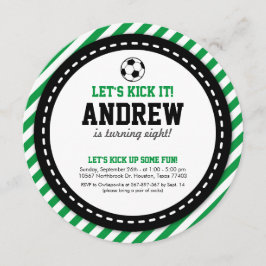 Uitnodiging voor voetbalwedstrijd