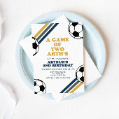 Uitnodiging voor voetbalwedstrijd