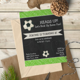 Uitnodiging voor voetbalwedstrijd