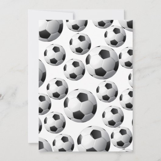 Uitnodiging voor voetbalwedstrijd (Achterkant)