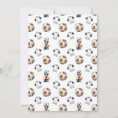 Uitnodiging voor voetbalwedstrijd (Achterkant)