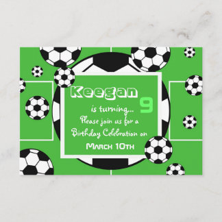 Uitnodiging voor voetbalwedstrijd