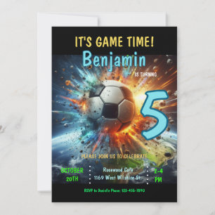 Uitnodiging voor voetbalwedstrijd