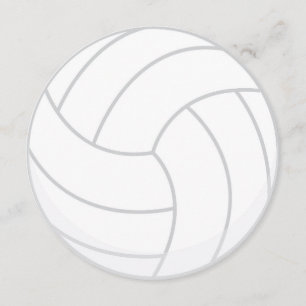 Uitnodiging voor volleybalpartij bij Sportthema