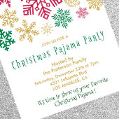 Uitnodiging voor volwassen slaapfeestjes