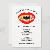 Uitnodiging voor volwassenen Halloweenfeest (Voorkant)