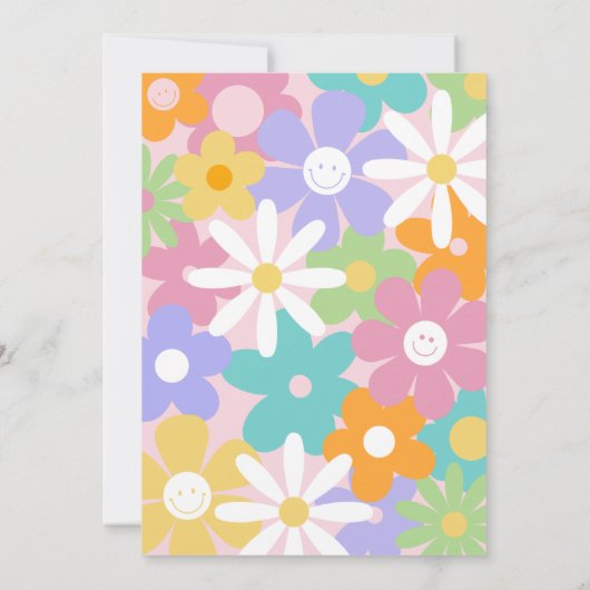 Uitnodiging voor vredes- en liefdesdag (Achterkant)