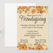 Uitnodiging voor Vriendendag (Voorkant / Achterkant)