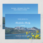 Uitnodiging voor vrijgezellenfeest (Voorkant / Achterkant)