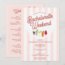 Uitnodiging voor vrijgezellenfeest Bach-weekend Re