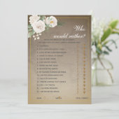 Uitnodiging voor Vrijgezellenfeest games bewerken (Staand voorkant)