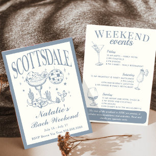 Uitnodiging voor vrijgezellenfeest in Scottsdale m