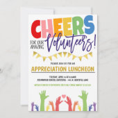 Uitnodiging voor vrijwillige appreciatie (Voorkant)