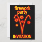 uitnodiging voor vuurwerk (Voorkant)