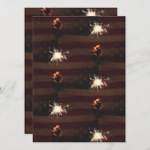 uitnodiging voor vuurwerk (Voorkant / Achterkant)