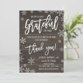 Uitnodiging voor waardering op vakantie, zakelijk  (Staand voorkant)