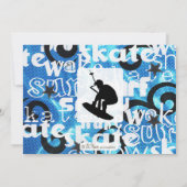 Uitnodiging voor Wakeboard-partij (Achterkant)