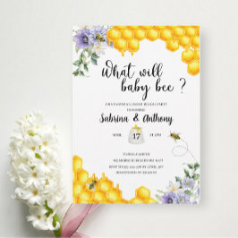 Uitnodiging voor Wat Zal Baby Bee Zijn