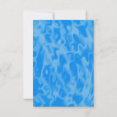 Uitnodiging voor Waterglijbaan Feestje (Achterkant)