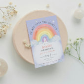 Uitnodiging voor waterverf van de Birthday-partij