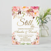 Uitnodiging voor 'We Still Do', hernieuwing van ge (Staand voorkant)