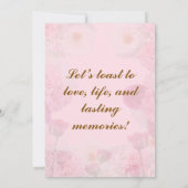 Uitnodiging voor weddenschap Jubileum (Achterkant)