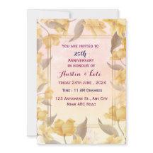 Uitnodiging voor weddenschap Jubileum