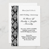 Uitnodiging voor weddenschap Jubileum (Voorkant / Achterkant)