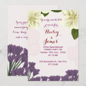 Uitnodiging voor weddenschap Jubileum (Voorkant / Achterkant)