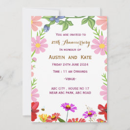 Uitnodiging voor weddenschap Jubileum