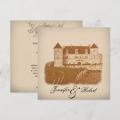  uitnodiging voor weddenschappen (Voorkant / Achterkant)