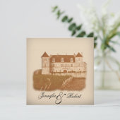  uitnodiging voor weddenschappen (Staand voorkant)