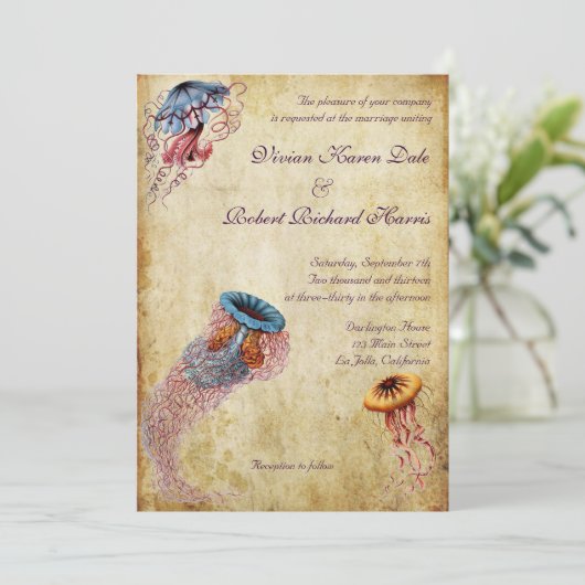  uitnodiging voor weddenschappen (Staand voorkant)