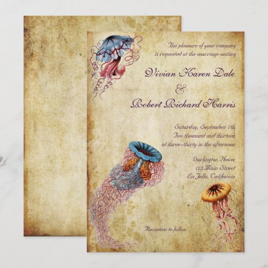  uitnodiging voor weddenschappen (Voorkant / Achterkant)