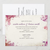  uitnodiging voor weddenschappen (Voorkant / Achterkant)