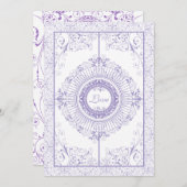 uitnodiging voor weddenschappen (Voorkant / Achterkant)