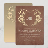  uitnodiging voor weddenschappen (Voorkant / Achterkant)