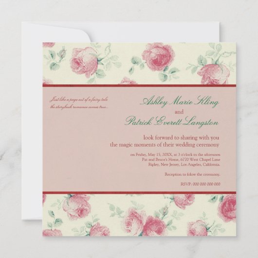  uitnodiging voor weddenschappen (Achterkant)