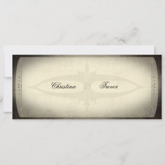  uitnodiging voor weddenschappen (Achterkant)