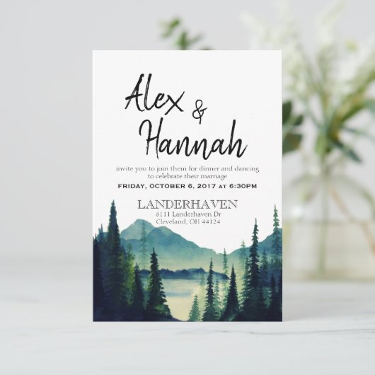 Uitnodiging voor weddenschappen (Staand voorkant)