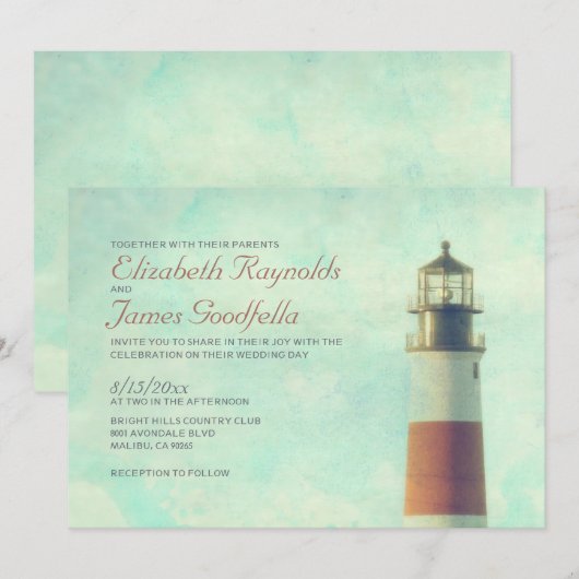  uitnodiging voor weddenschappen (Voorkant / Achterkant)