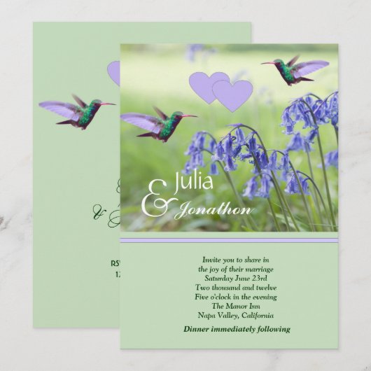 Uitnodiging voor weddenschappen (Voorkant / Achterkant)