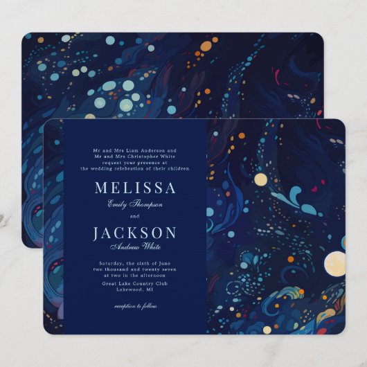 Uitnodiging voor weddenschappen (Voorkant / Achterkant)