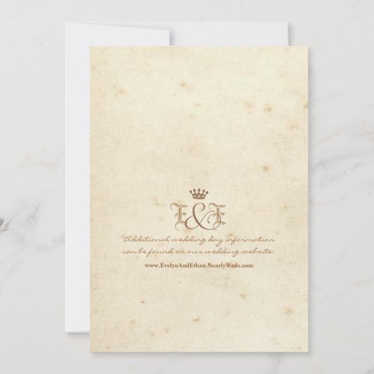 Uitnodiging voor weddenschappen in het winkelboek (Achterkant)